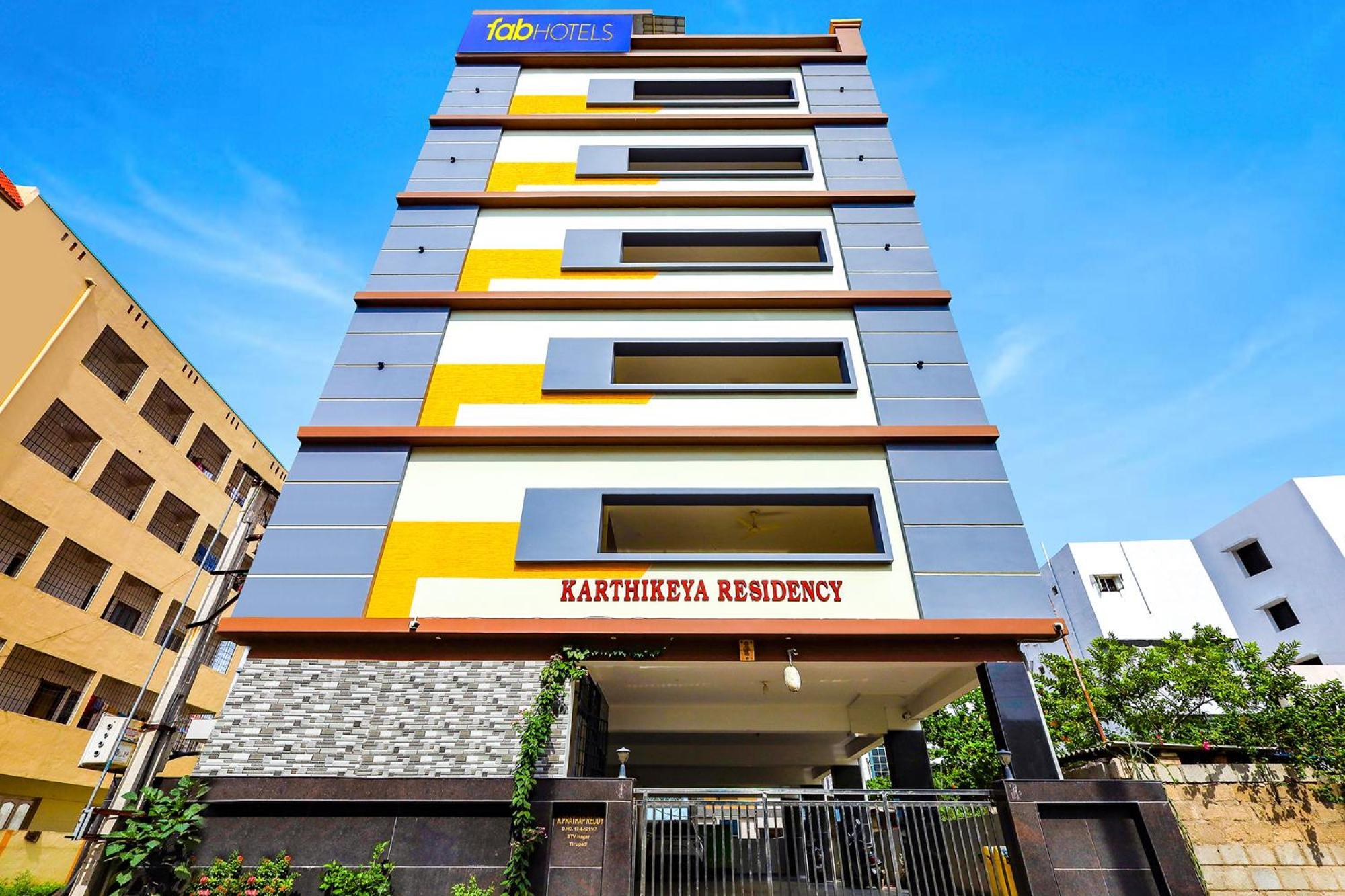 Fabhotel Karthikeya Residency - Tirupati Bus Stand - 900M Exteriör bild